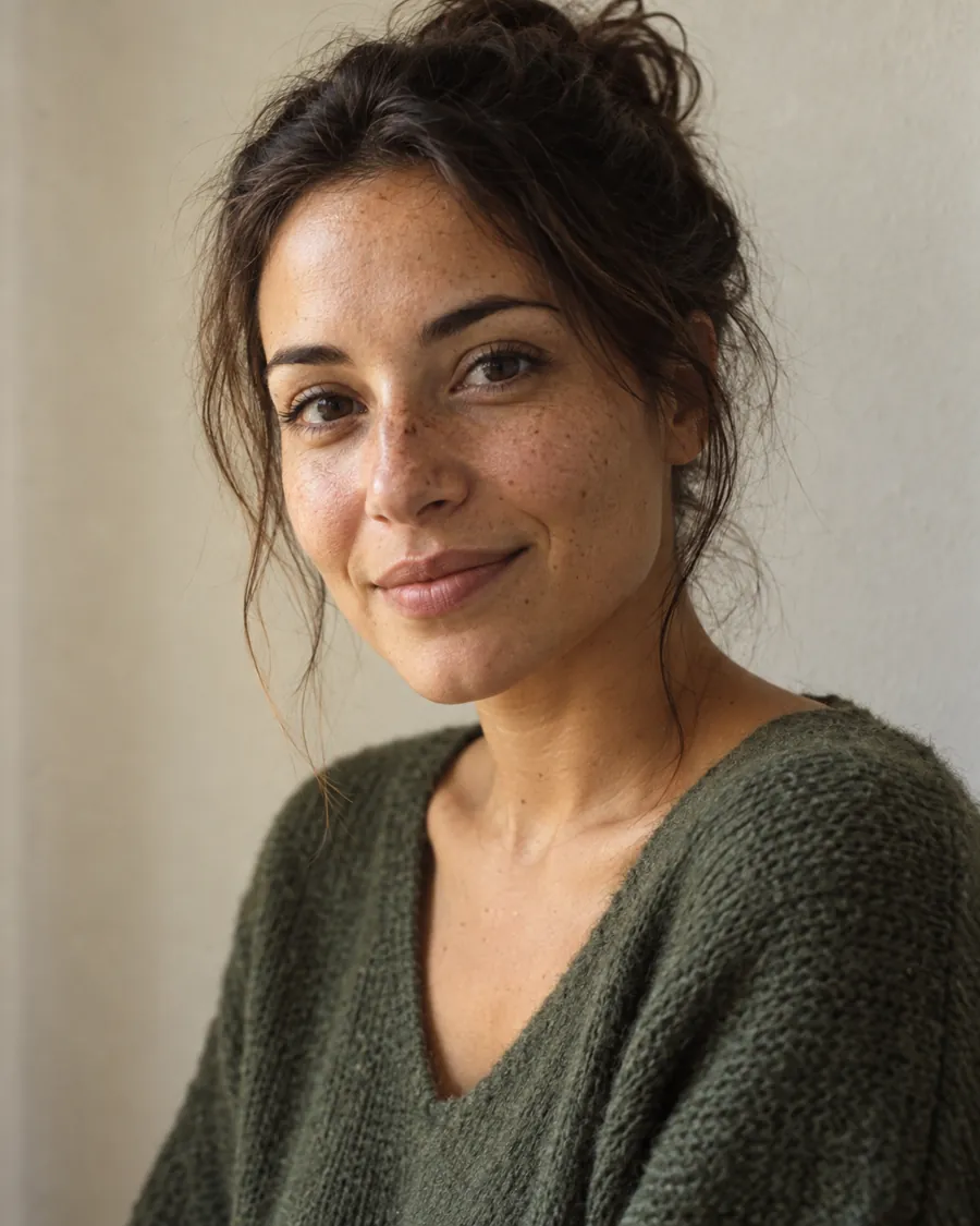Ritratto di una donna che sorride